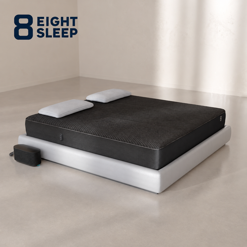 Eight Sleep Pod 6 Cover and Hub with Eight Sleep logo